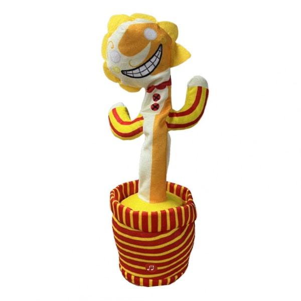 Dansande Kaktus Leksak - Sundrop och Moondrop Fnaf Plyschleksak Fylld Plysch för Pojkar