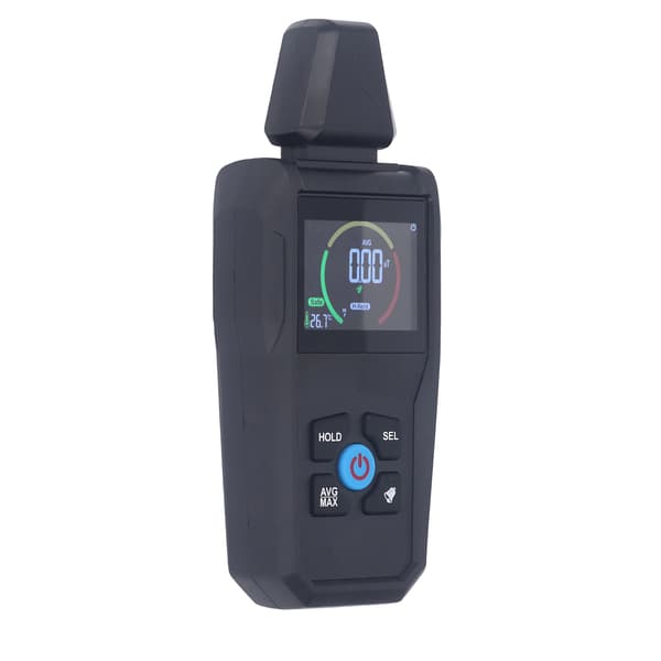 High Accuracy EMF Meter, Sound and Light Alarm, LCD Backlit Display, Electromagnetic Field Radiation Detector