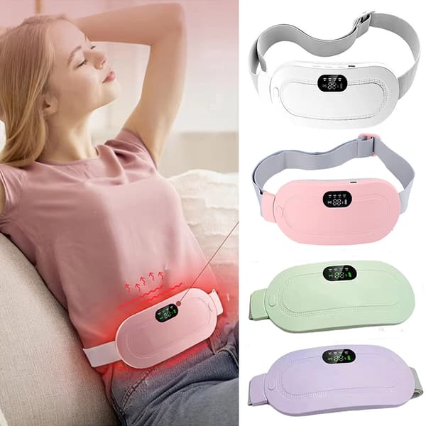 Heating Pad for Menstrual Pain, 3-Speed Adjustment, Portable Pink