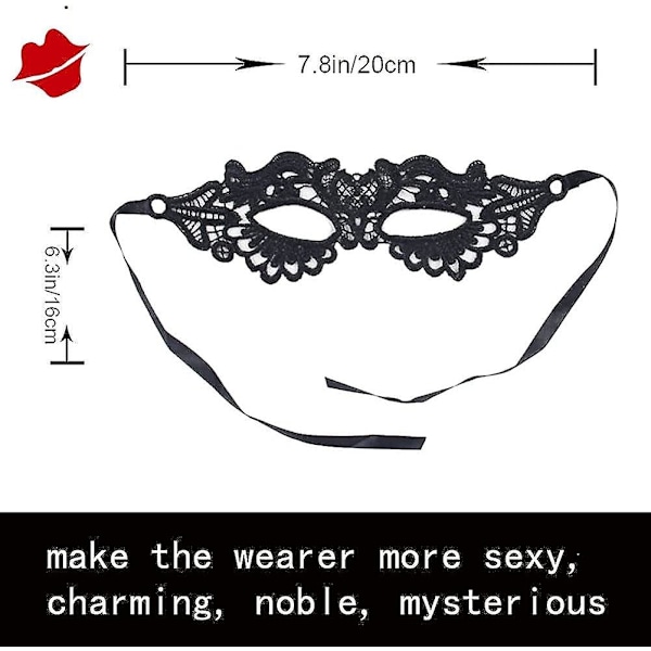 Metallmaske for kvinner, venetianske masker til fest