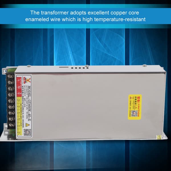 460W 40V 11A Switched Power Supply Galvanized Aluminum Shell for LED Strip
