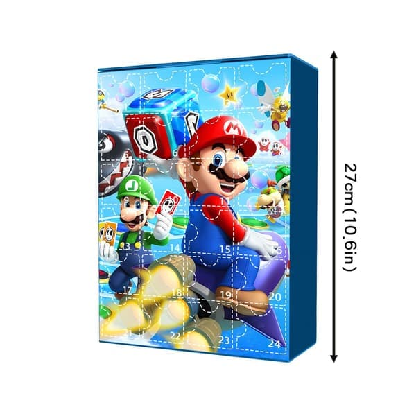 Julekalender, 24-dagers nedtelling med overraskelsesgaver, Mario blind box
