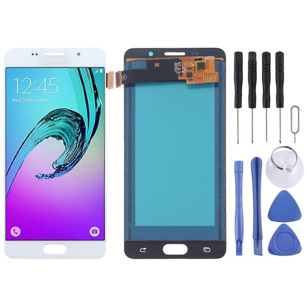 TFT LCD-skjerm for Samsung Galaxy A5 (2016) / A510 White
