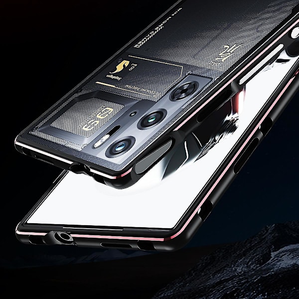 Metallram för Zte Nubia Red Magic 9 Pro/9 Pro+ Silver