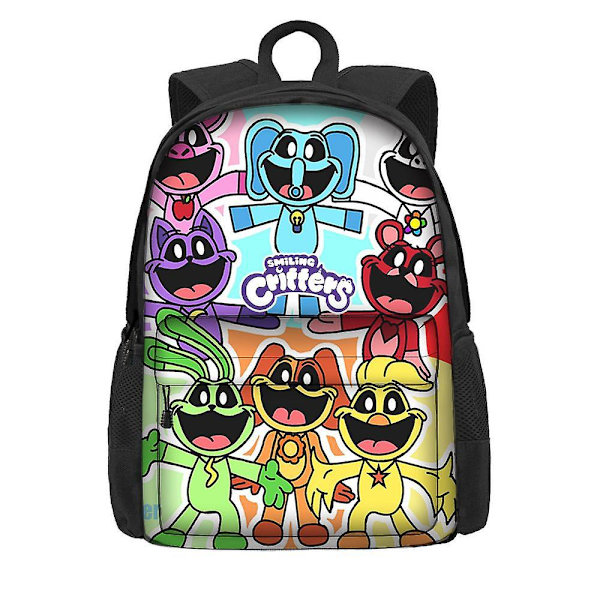 Ny Poppy's Playtime Kapitel 3 Smilende Critters Skole Taske Studerende Rygsæk Style 9