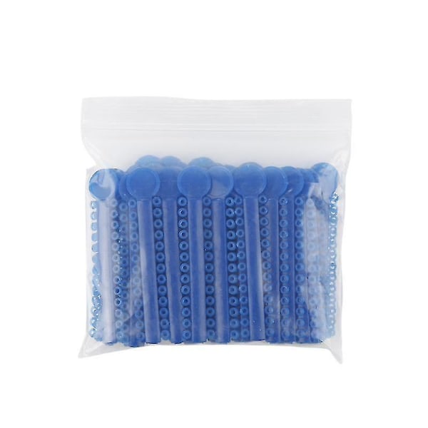 1pack=1040st/40 pinnar Ortodontiska ligaturband Dentala elastiska band för konsoler Hängslen 38 färger att välja Hk 13-Blue