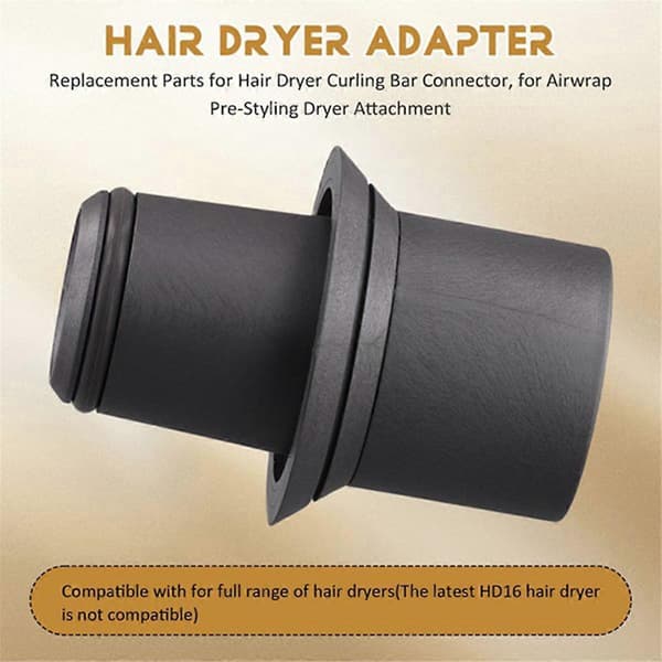 Adapter Erstatning for Supersonic Hårføner for Hårføner til Krølltang Styler Adapter As Shown