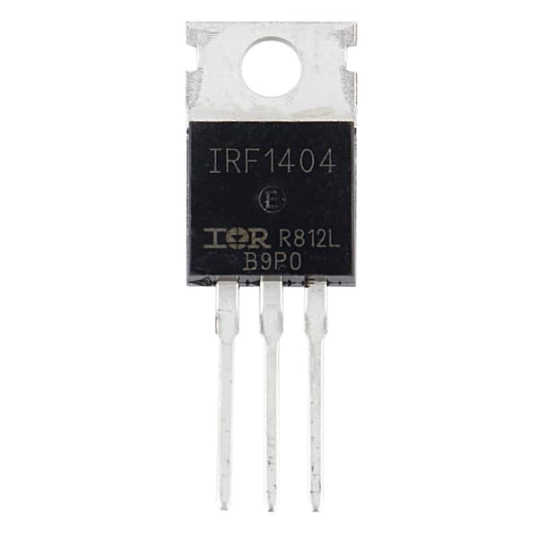 10 stk. MOSFET Transistor IRF1404 black  silver
