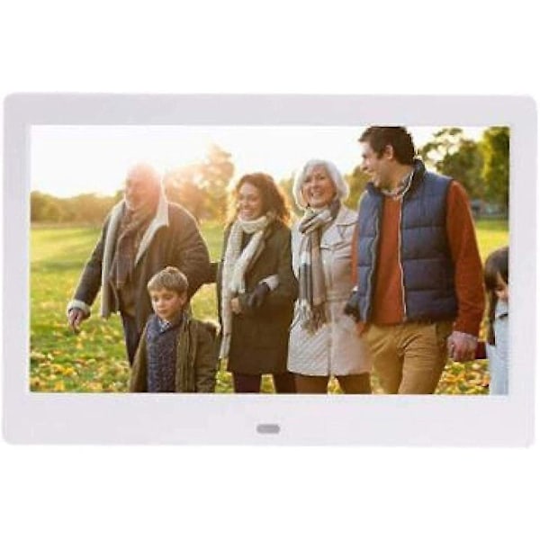 Skylight Ramme - 10 Tommer Wifi Digital Billedramme, Send Fotos Fra Overalt, Touchscreen Display White