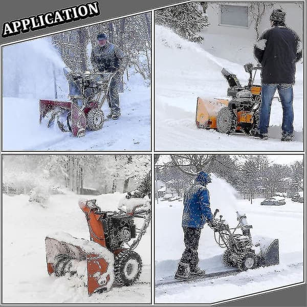 2-pack 784-5580 Glidskoset kompatibelt med Cub Cadet Mtd Troy Bilt Snöslunga