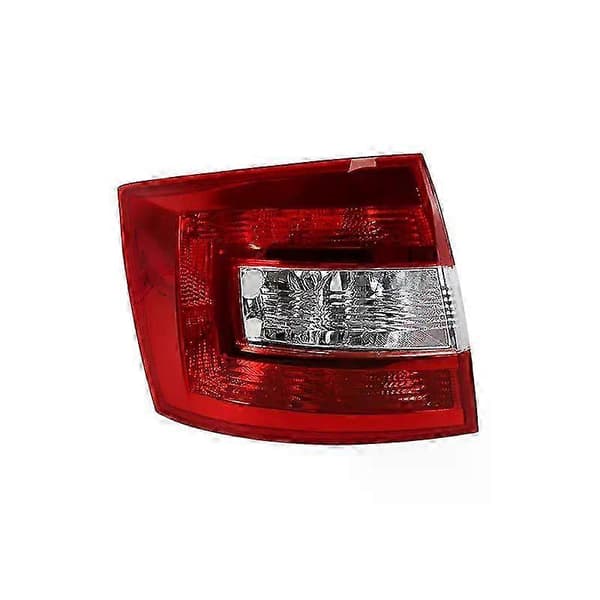 Baglygte til bil til Skoda Spaceback 2014-2019 bremselys advarselslysdæksel Red Left