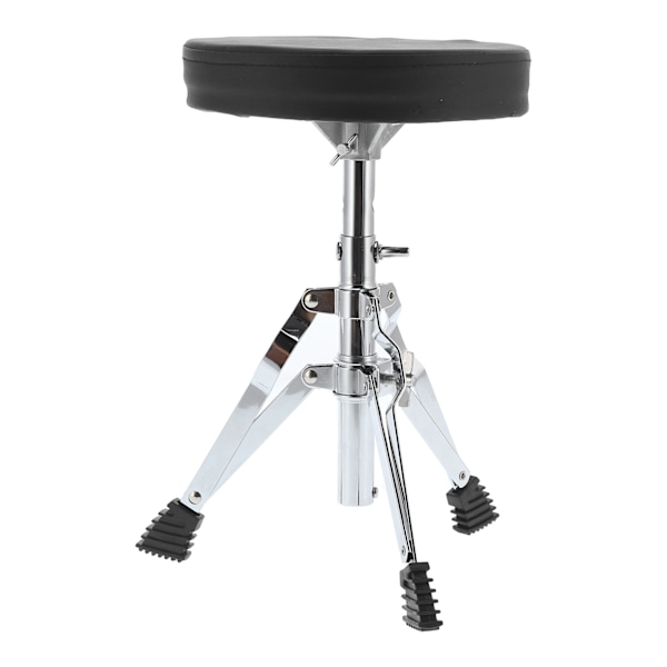 Trumpall Padded Drum Stool Adjustable Height with 5A Maple Drumsticks