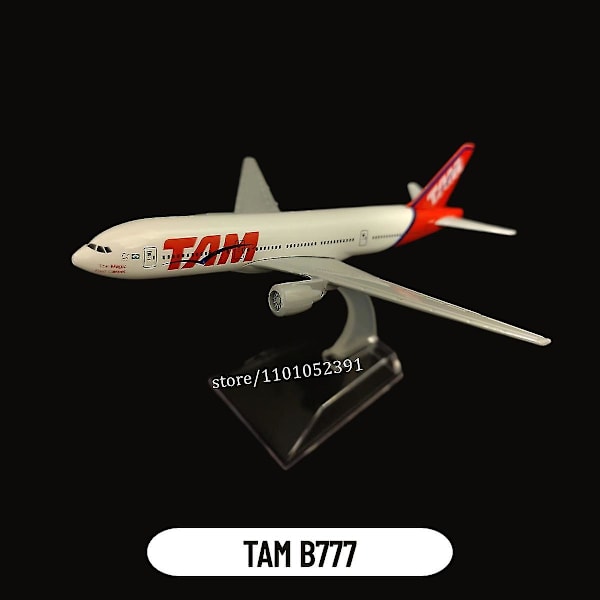 Skala 1:400 Metallflygplansmodell Emirates Airlines A380 B777 Diecast Modell Flygplan Samlarföremål Leksaker För Pojkar 144.TAM B777