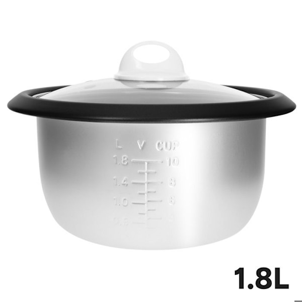 Risotto with Steamer Basket and Keep Warm Function Sokany White 1.8L Vit