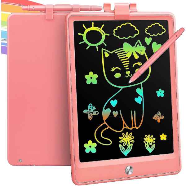 8,5 tommers LCD Skrivetavle Leke for 3 4 5 6 7 8 år gamle gutter og jenter gaver, fargerik tegningstavle skrive doodle pad, bærbar scribbler boards Educa