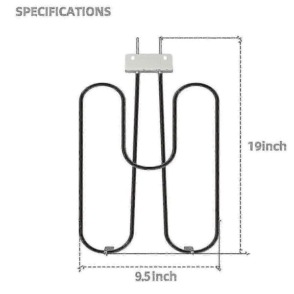 Q240 Q2400 Grill Heating Element Replacement - 70127, 55020001, 230V 2200W