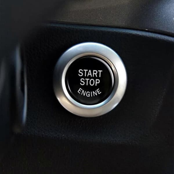 Start/stop-knap sort til BMW E90 E91 E92 E93 E83 E84 E87 E89 E70 E71 E60