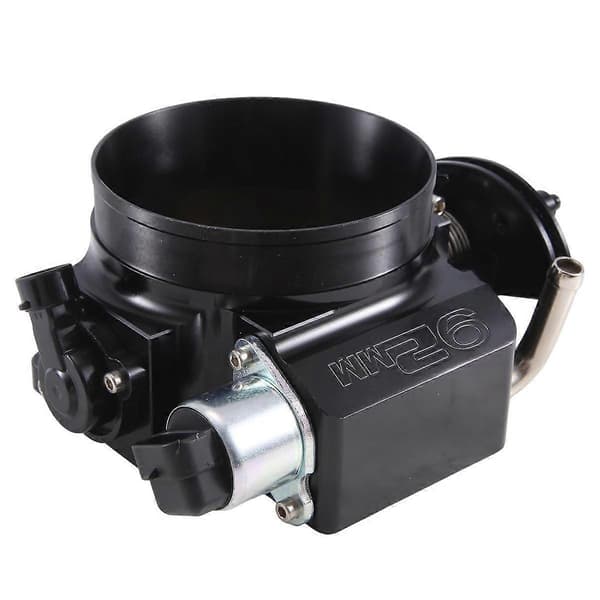 Sort 92 mm gasspjæld til LSX LS1 LS7 Black