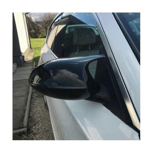 Ryggekamera Speildeksel Ryggekamera Speildeksel Speilhus Bil for E90 E91 E92 E93 E81 E82 E87 Bright black