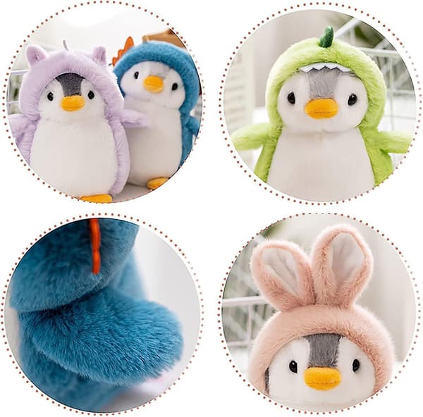 Pingviini pehmolelu, Söpö pingviini pehmo, Pingviini pehmolahjat style 4