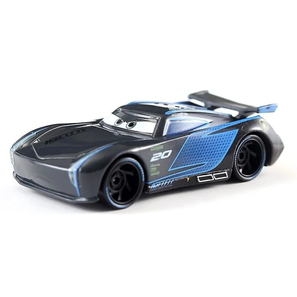 Pixar Multi-style Car 3 New Lightning Mcqueen Jackson Storm røget trykstøbt metal bilmodel Fødselsdagsgave børnelegetøj 30