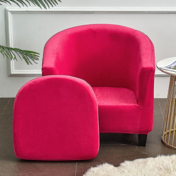Fåtöljöverdrag för vardagsrum, sofföverdrag Rose Red