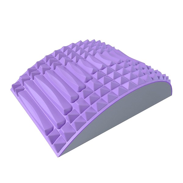 Back stretch tyyny selkäkipujen lievitykseen, ristiselän tuki, välilevytyrä, iskiaskipu, niskakipu, pitkittynyt istumatuki Purple