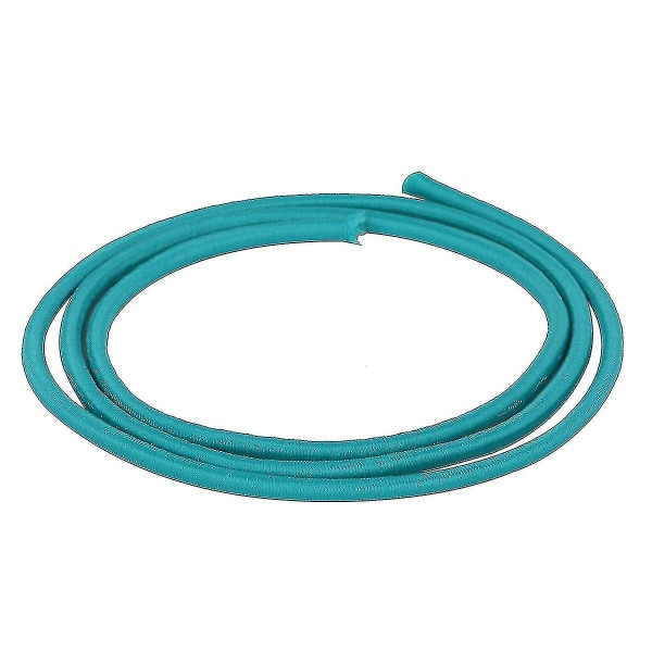 4 mm bredt elastisk bånd, rund elastisk ledning Green 1m