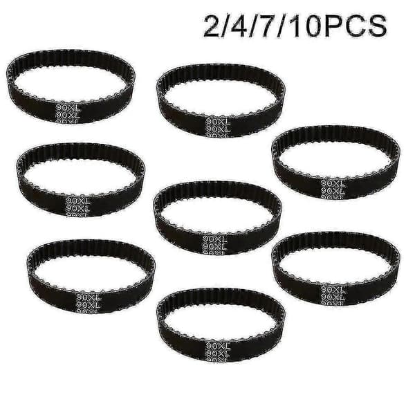 2/4 stk. høvl drivrem 914592 til Black Decker Dn75 Dn750 Kw750 Sr600 Dn75 sort gummirem2(FPK11)