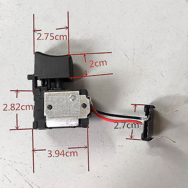 Bryterutskifting for Makita 6261d 6271d 6281d 8271d 8281d 650663-8 6506638 650672-7 6506727 650601