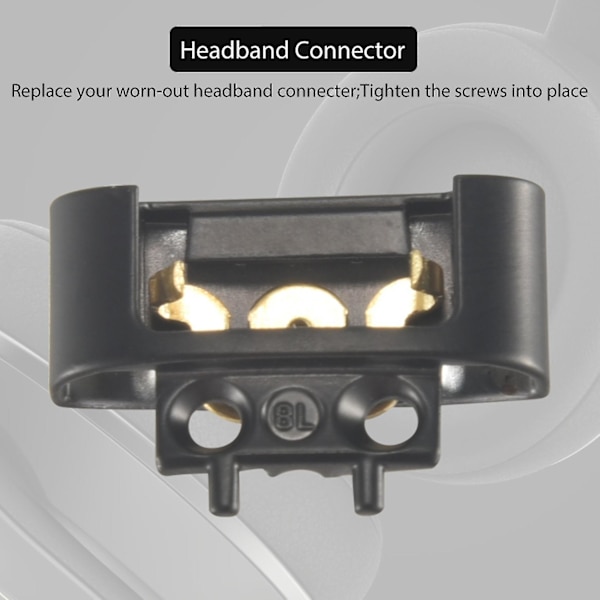 Hinge-erstatning Hodebåndsforbindelse Hinge Clip Deksel for Beats Solo 3 Wireless A1796 Øretelefoner