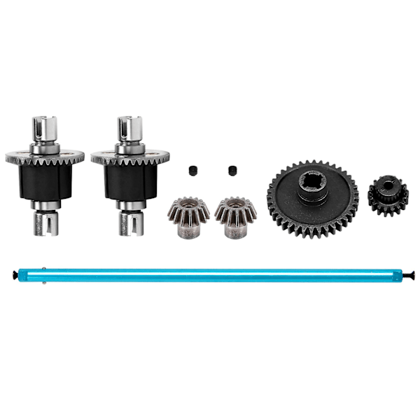 Rc DIY-delar för A959 A979 A959-b A979-b Rc-bil Metalluppgraderingstillbehör Metallväxeldifferential A