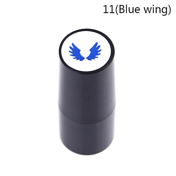 1 stk. Golfboldstempel Stempelmarkering Forskellige Mønstre Hurtigtørrende Langvarig Blue wing