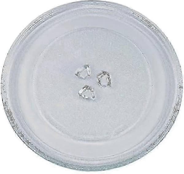 Universal Mikrovågsugnsglasplatta med 3 Fästen, 24,5 cm