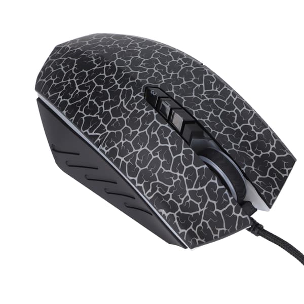 High Precision Optical 4000 DPI Gaming Wired Mouse, Comfortable Grip, Stylish Appearance, RGB Wired Mouse for PC, Office and Home 0.4