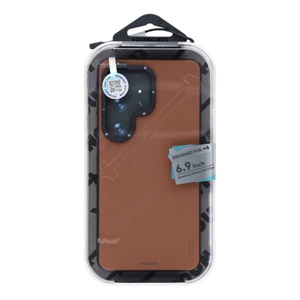 YOUNGKIT Mobilskall til Samsung Galaxy S26 Ultra Magnetisk PU + PC - Bronse