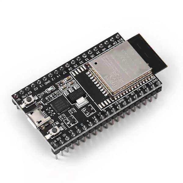 ESP32-DevKitC kjernebrett ESP32 utviklingskort ESP32-WROOM-32D Black