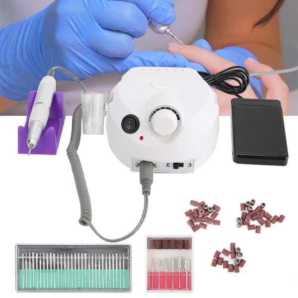 Professional Electric Nail Grinding Polishing Machine Nail Drill Machine Manicure Tool EU Plug 220V
