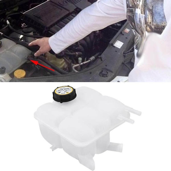 Auton jäähdytysnesteen säiliö laajennuspullo varastointikansi Mazda 3 2004-2012 Lf8b-15-350b -