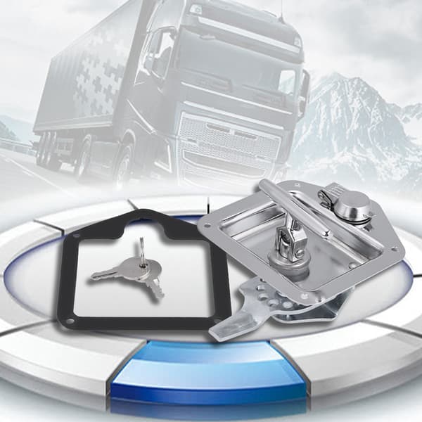 Stainless Steel T Handle Lock Toolbox Key Set for Truck Trailer