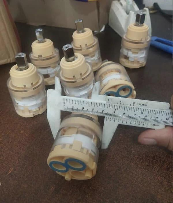 Vidric 45mm universal kranventil 45mm kranpatroner inni
