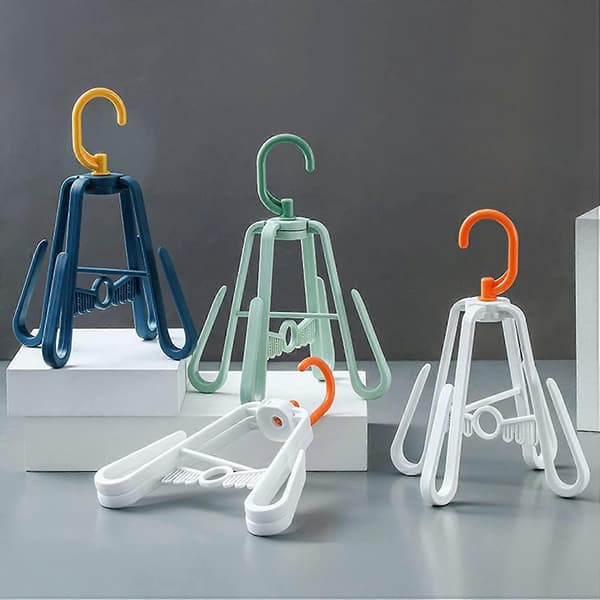 5-pack Shoe Hanger Drying Rack Shoe Hooks for Dehumidification Hanging Shoe Holder Rotating Hook