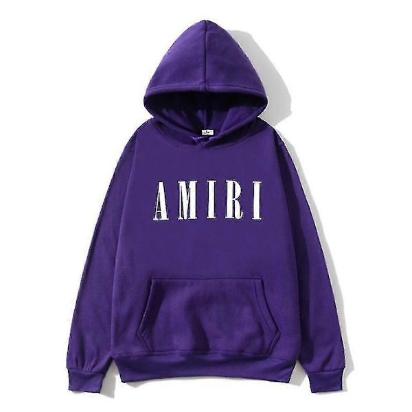 Amiri Trøje Trykt Hoodie Løstsiddende Trøje Hoodie Skjorte Top color 14 S