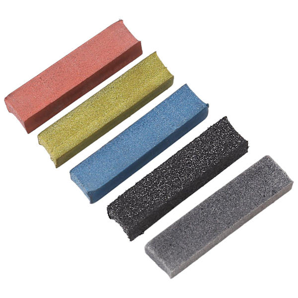 5-pack Fretgummi för Gitarr, Poleringsrengöring för Band, Poleringsverktyg för Band, Rengöring av Bandsträngar (180 & 400 & 1