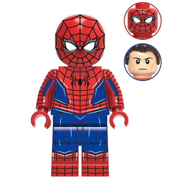 Spiderman Venom Doctor Strange minifigur Samlet mini byggeklods legetøjsgave B