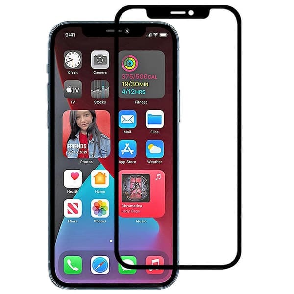 Til iPhone 12 Pro Max Fuld Lim Fuld Skærm Hærdet Glasfilm Til iPhone 12 Pro Max (1 STK)