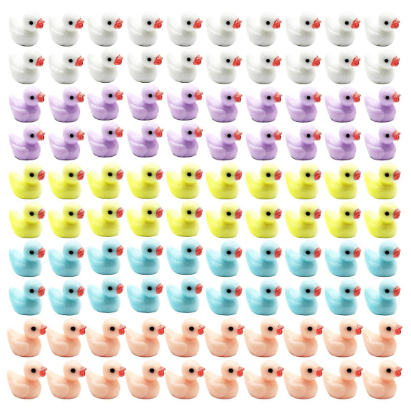 100 stk Mini Harpiks And Miniatyr And Figuriner Mikro Fe-hage Landskap
