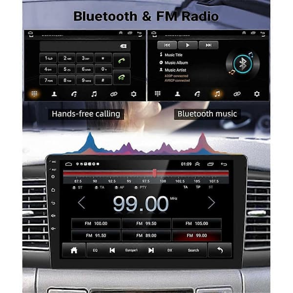 2G+64G Android Car Stereo Compatible with Toyota Corolla 2009-2013-WELLNGS