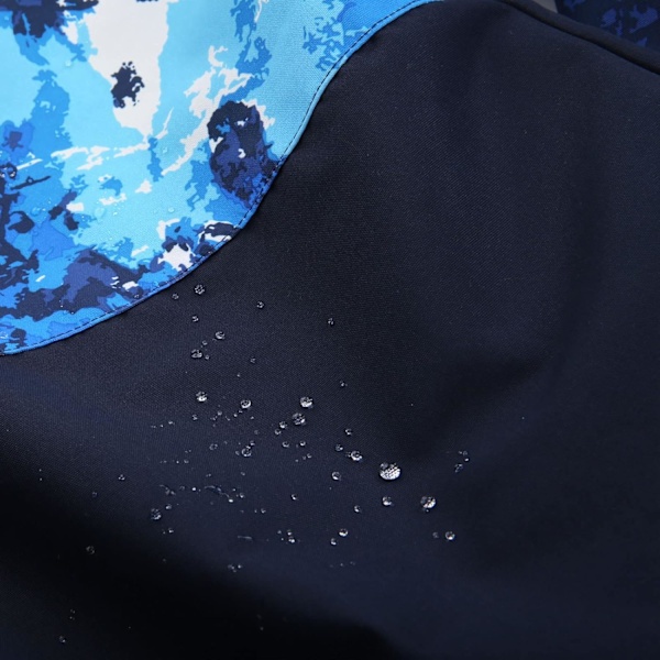 Poikien vedenpitävä takki Lasten takki Camouflage Kevyt tuulenpitävä tytöille Ulkoilu fleece Sadetakki hupun kanssa Punainen Red 9-10 Years