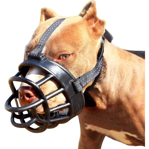 Dog Muzzle - Soft Basket Muzzle For Dogs Secure And Comfortable Fit, Better Prevent Biting, Chewing And Barking Muzzle (size 5)